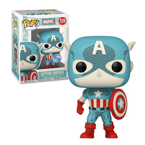 Funko Pop! Captain America (Capitão América Retrô) 1319 (Special Edition) - Marvel - Geek Plus