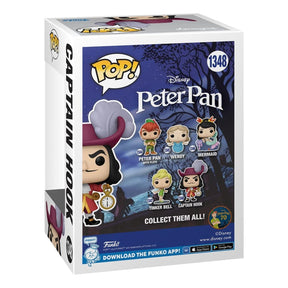 Funko Pop! Captain Hook (Capitão Gancho) 1348 - Disney Peter Pan - Geek Plus