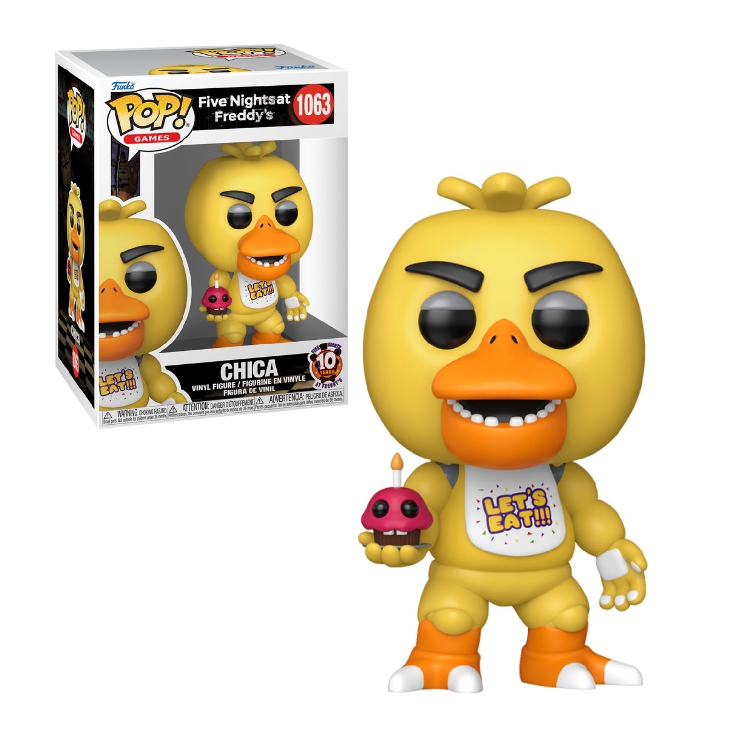 Funko Pop! Chica 1063 - Five Nights at Freddy's - Geek Plus