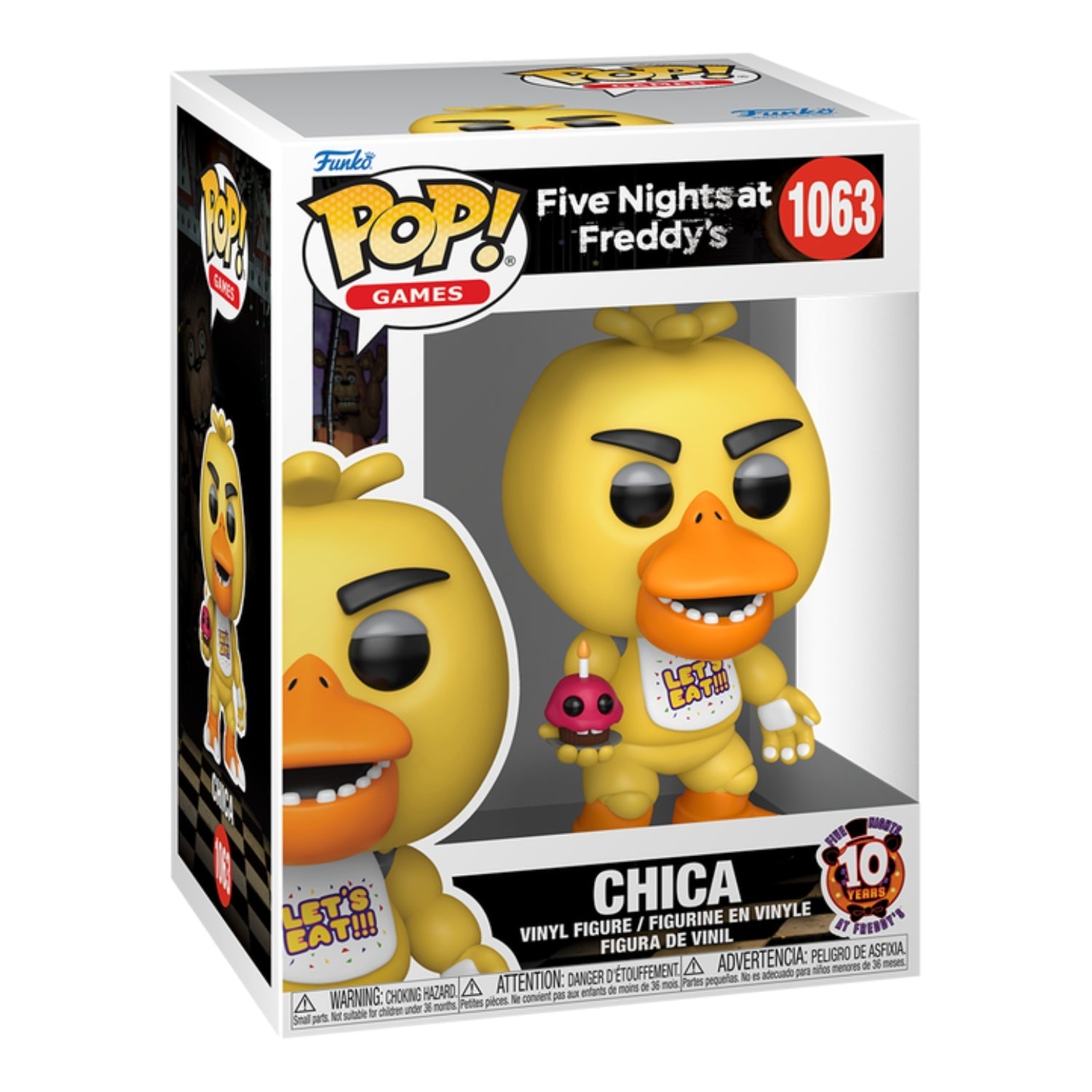 Funko Pop! Chica 1063 - Five Nights at Freddy's - Geek Plus