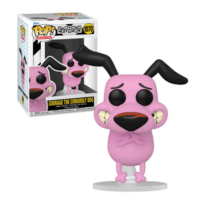 Funko Pop! Courage The Cowardly Dog (Coragem O Cão Covarde) 1070 - Cartoon Network - Geek Plus