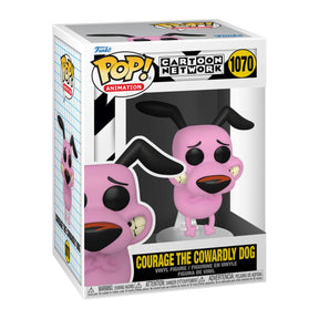 Funko Pop! Courage The Cowardly Dog (Coragem O Cão Covarde) 1070 - Cartoon Network - Geek Plus