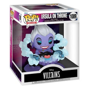 Funko Pop! Deluxe Ursula On Throne 1089 - Disney Vilões - Geek Plus
