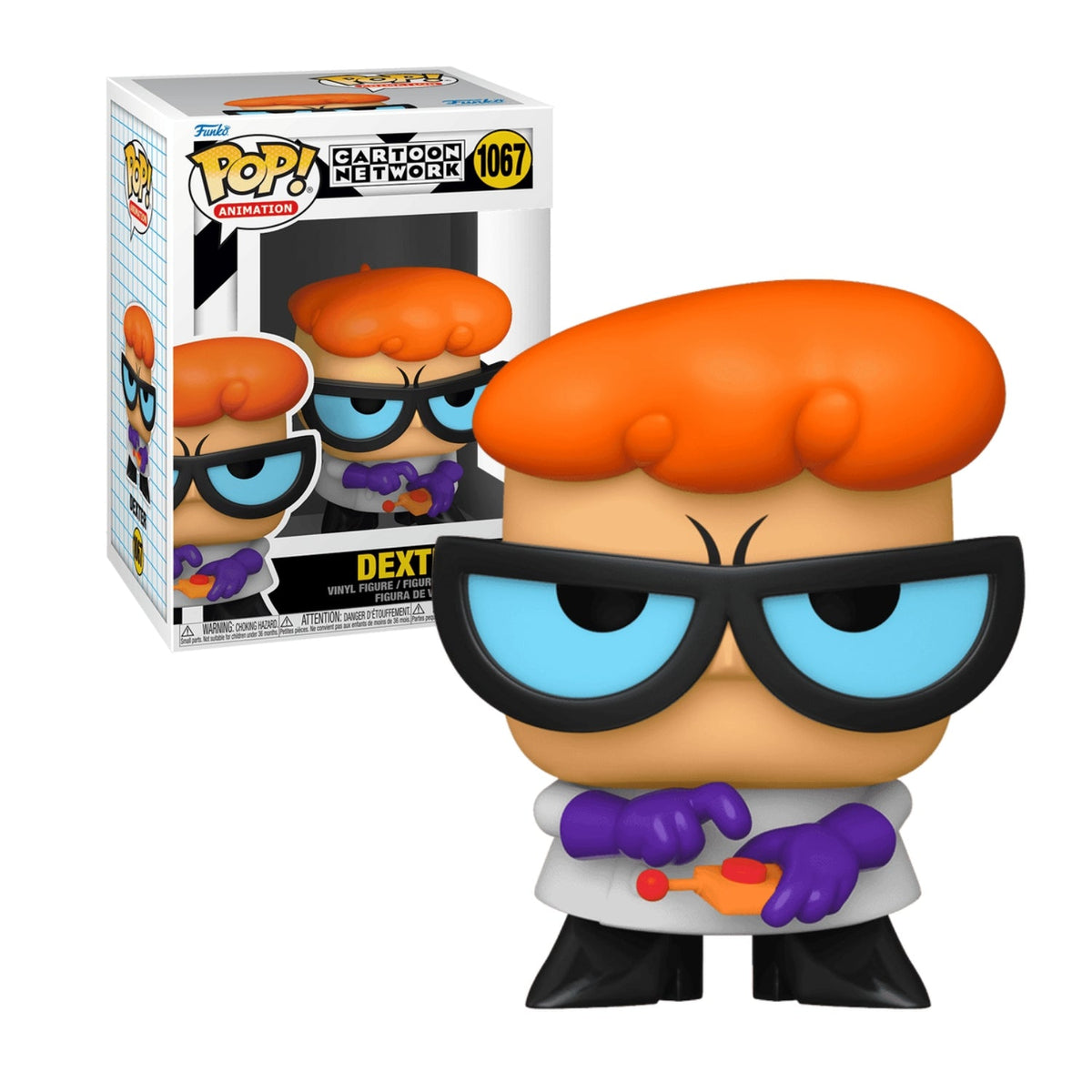Funko Pop! Dexter 1067 - Cartoon Network Laboratório de Dexter - Geek Plus