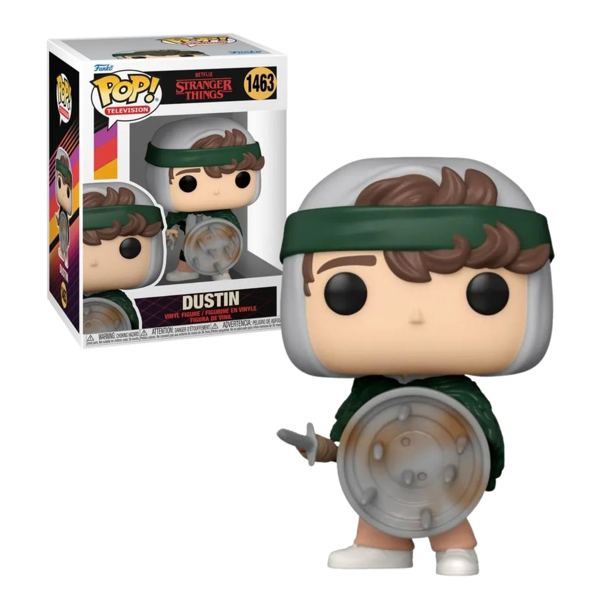 Funko Pop! Dustin 1463 - Stranger Things - Geek Plus