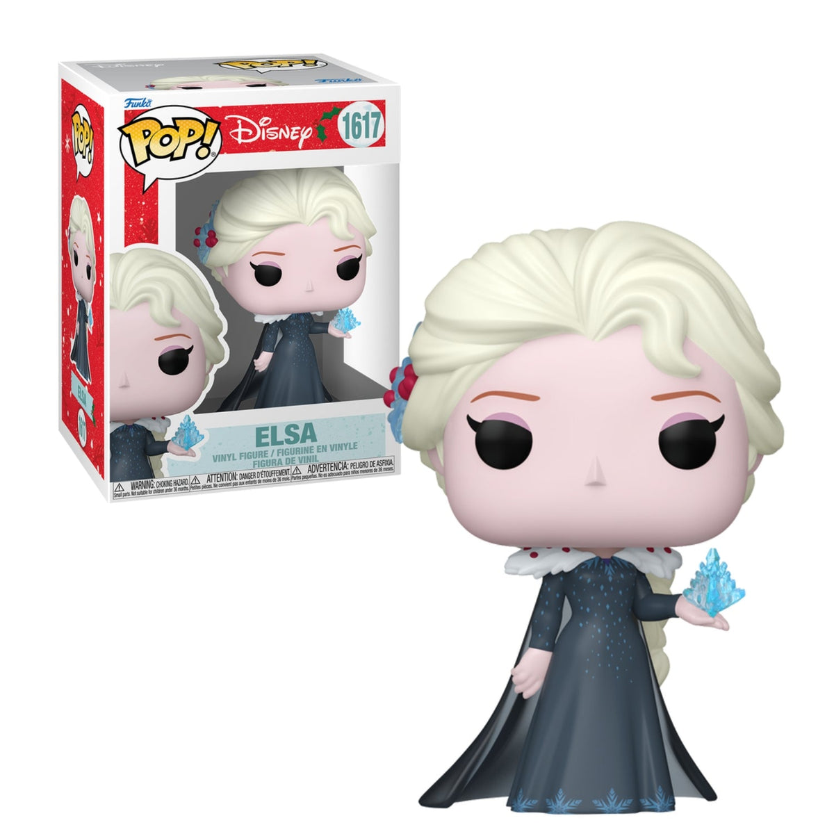 Funko Pop! Elsa 1617 - Disney Princesas de Natal - Geek Plus