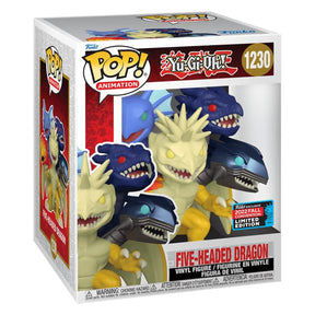 Funko Pop! Five - Headed Dragon 1230 (Dragão de Cinco Cabeças) Exclusive - Yu - Gi - Oh! - Geek Plus
