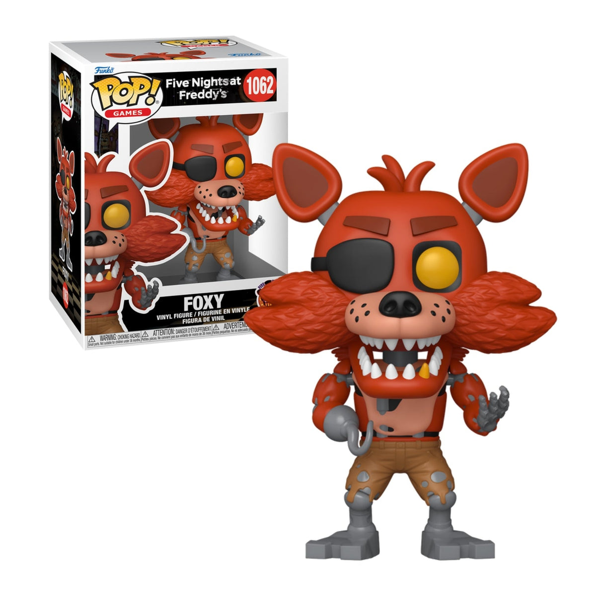 Funko Pop! Foxy 1062 - Five Nights at Freddy's - Geek Plus