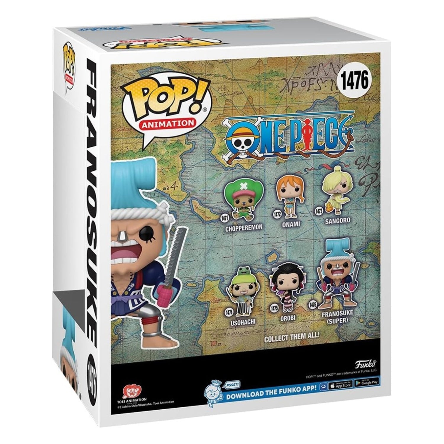 Funko Pop! Franosuke 1476 Super Sized - One Piece - Geek Plus