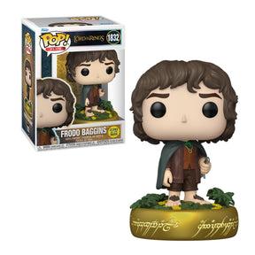 Funko Pop! Frodo Baggins 1832 Glow in the Dark (Bolseiro) - O Senhor dos Anéis - Geek Plus