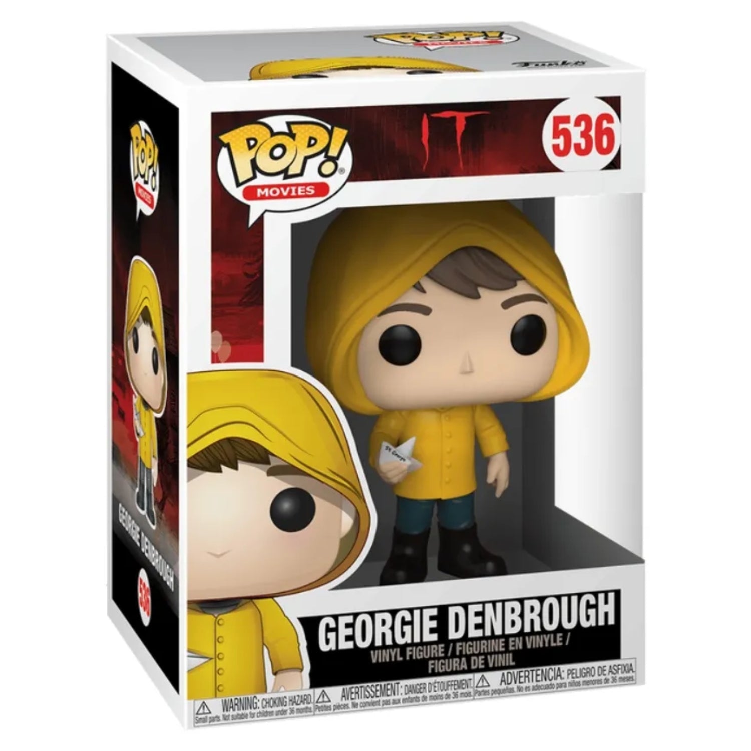 Funko Pop! Georgie Denbrough 536 - IT: A Coisa - Geek Plus