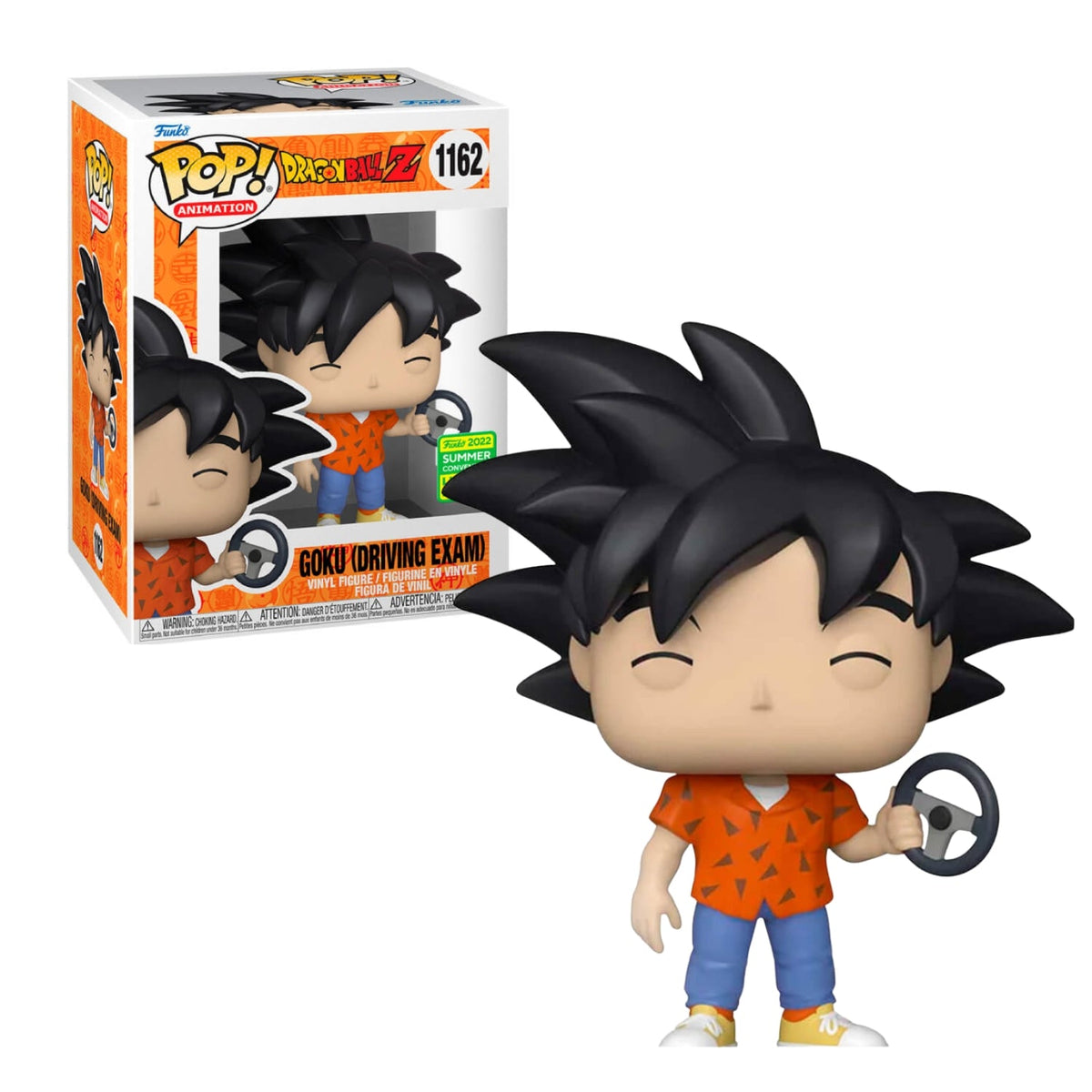 Funko Pop! Goku Driving Exam (Exame de Direção) 1162 (Limited Edition) - Dragon Ball Z - Geek Plus