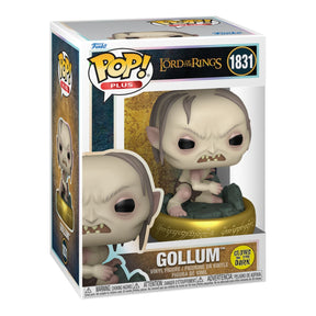 Funko Pop! Gollum 1831 Exclusive Glow in the Dark - O Senhor dos Anéis - Geek Plus