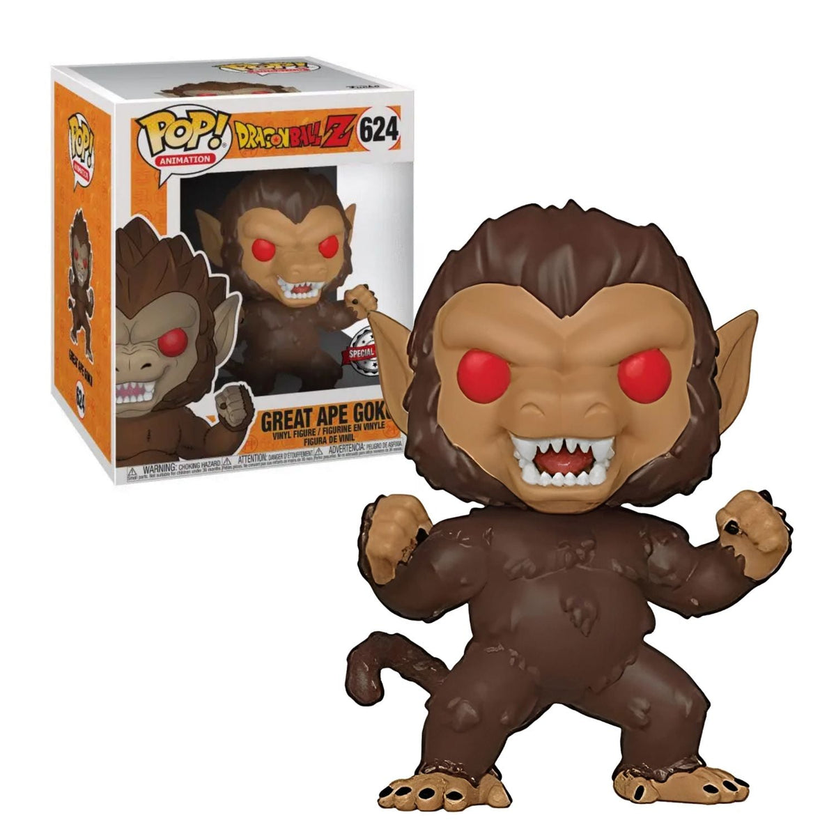Funko Pop! Great Ape Goku 624 (Oozaru) Super Sized - Dragon Ball Z - Geek Plus
