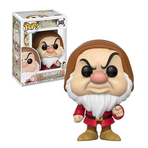 Funko Pop! Grumpy (Zangado) 345 - Disney A Branca de Neve - Geek Plus