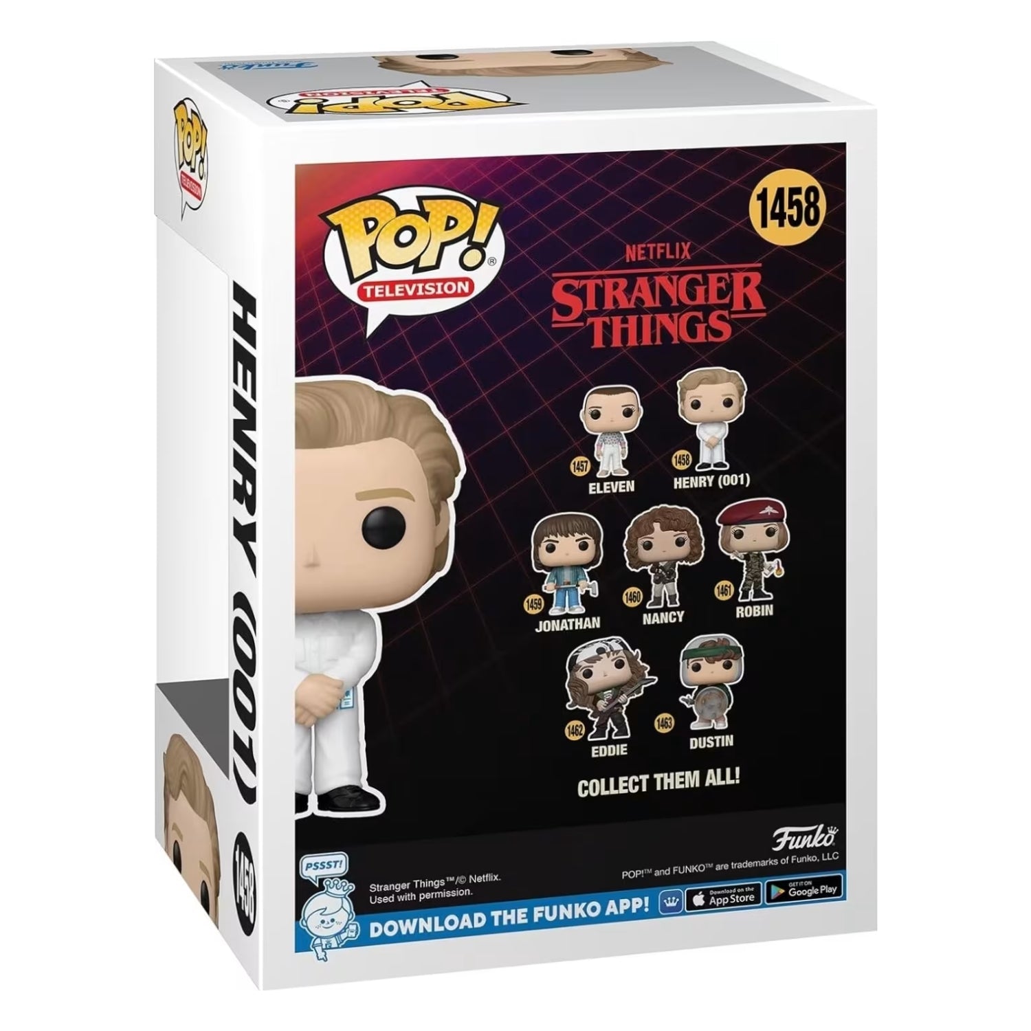 Funko Pop! Henry (001) 1458 - Stranger Things - Geek Plus
