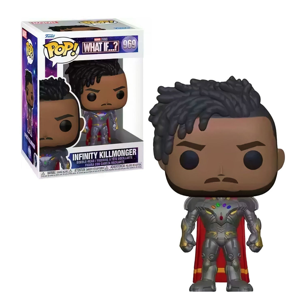 Funko Pop! Infinity Killmonger 969 - Marvel What If...? - Geek Plus