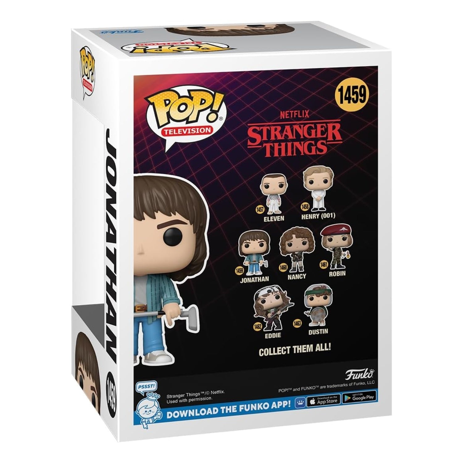 Funko Pop! Jonathan 1459 - Stranger Things - Geek Plus