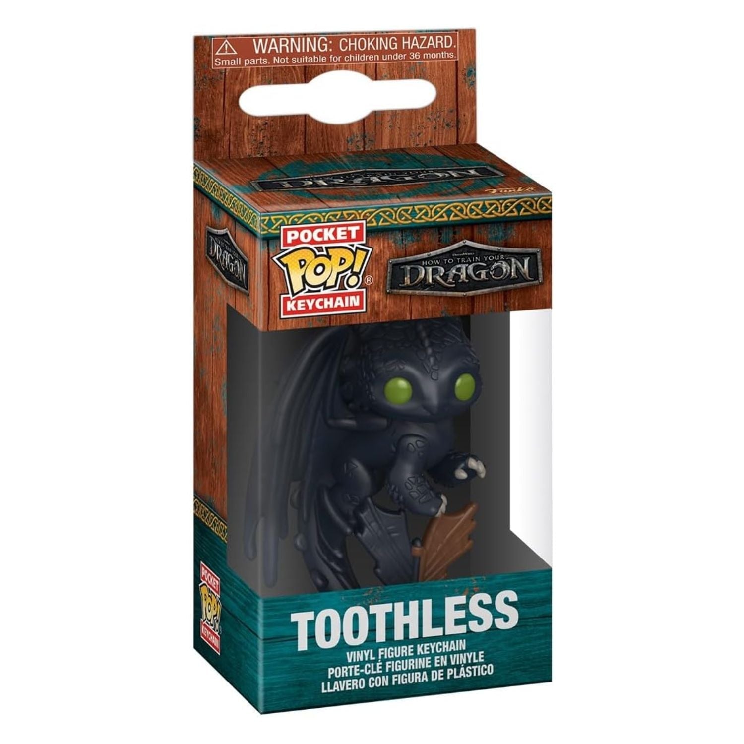 Funko Pop! Keychain Chaveiro Banguela - Como Treinar o Seu Dragão - Geek Plus