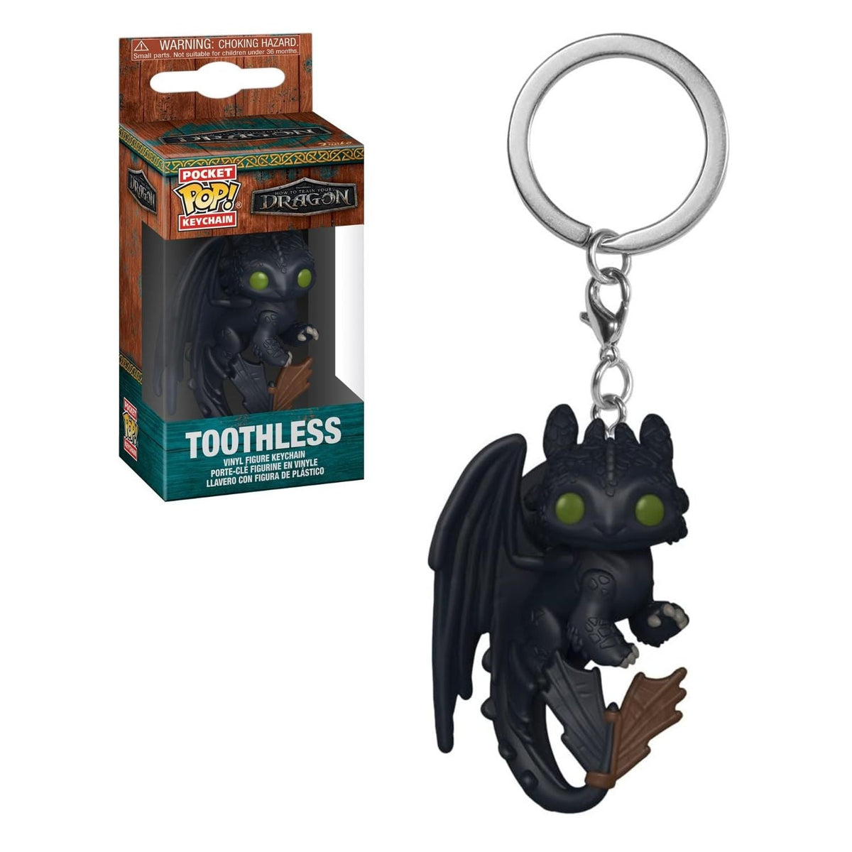Funko Pop! Keychain Chaveiro Banguela - Como Treinar o Seu Dragão - Geek Plus