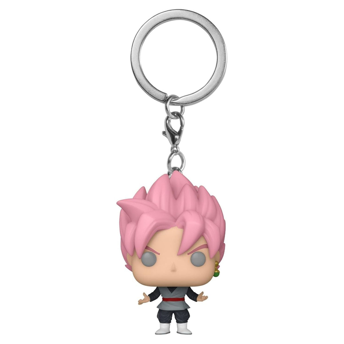 Funko Pop! Keychain Chaveiro Super Saiyan Rosé Goku Black (Glow) - Dragon Ball Z - Geek Plus