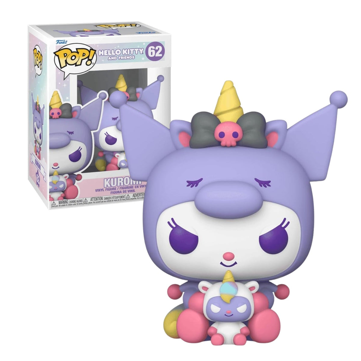 Funko Pop! Kuromi Unicorn 62 - Hello Kitty And Friends - Geek Plus