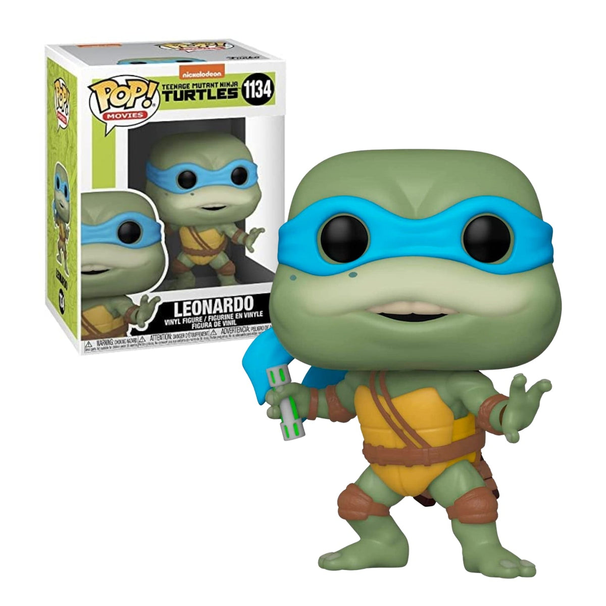 Funko Pop! Leonardo 1134 - As Tartarugas Ninja - Geek Plus