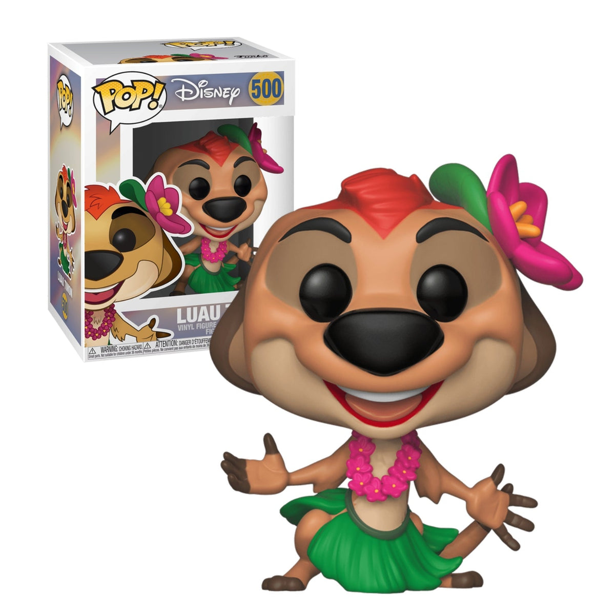 Funko Pop! Luau Timão 500 - Disney O Rei Leão - Geek Plus