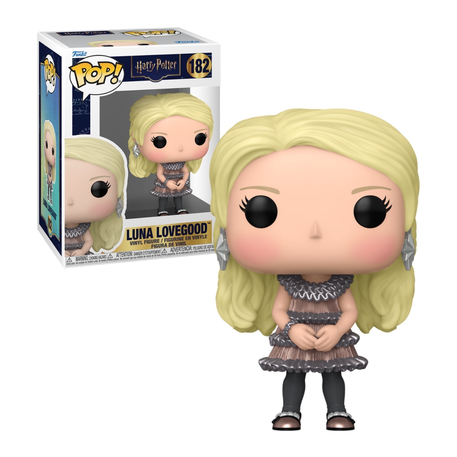 Funko Pop! Luna Lovegood 182 - Warner Bros Harry Potter - Geek Plus