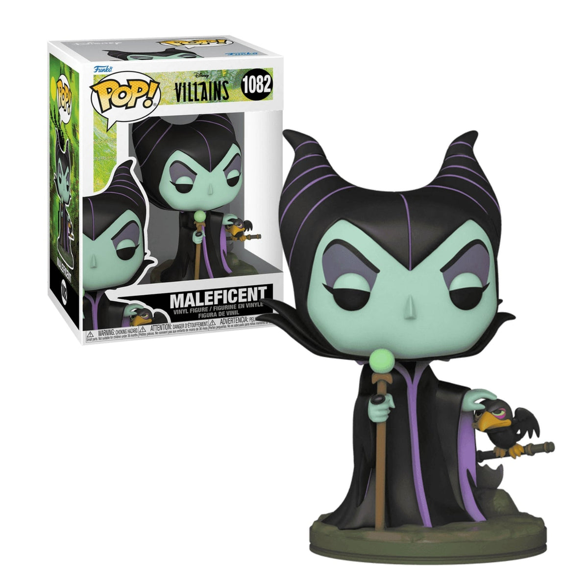 Funko Pop! Maleficent 1082 (Malévola) - Disney Vilões - Geek Plus