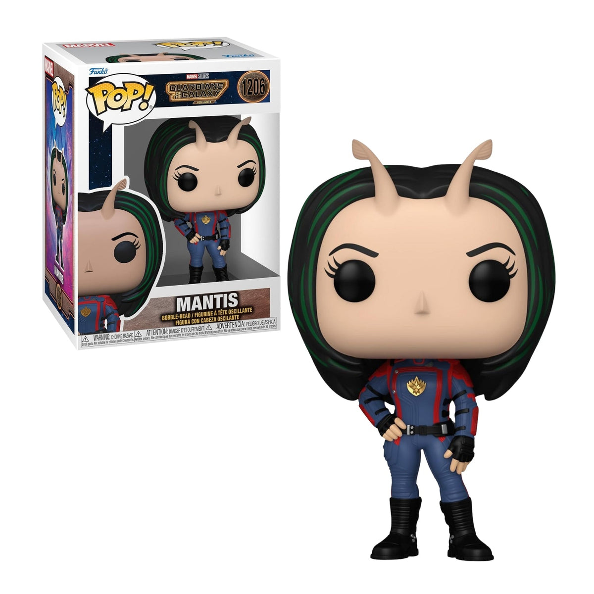 Funko Pop! Mantis 1206 - Marvel Guardiões da Galáxia - Geek Plus