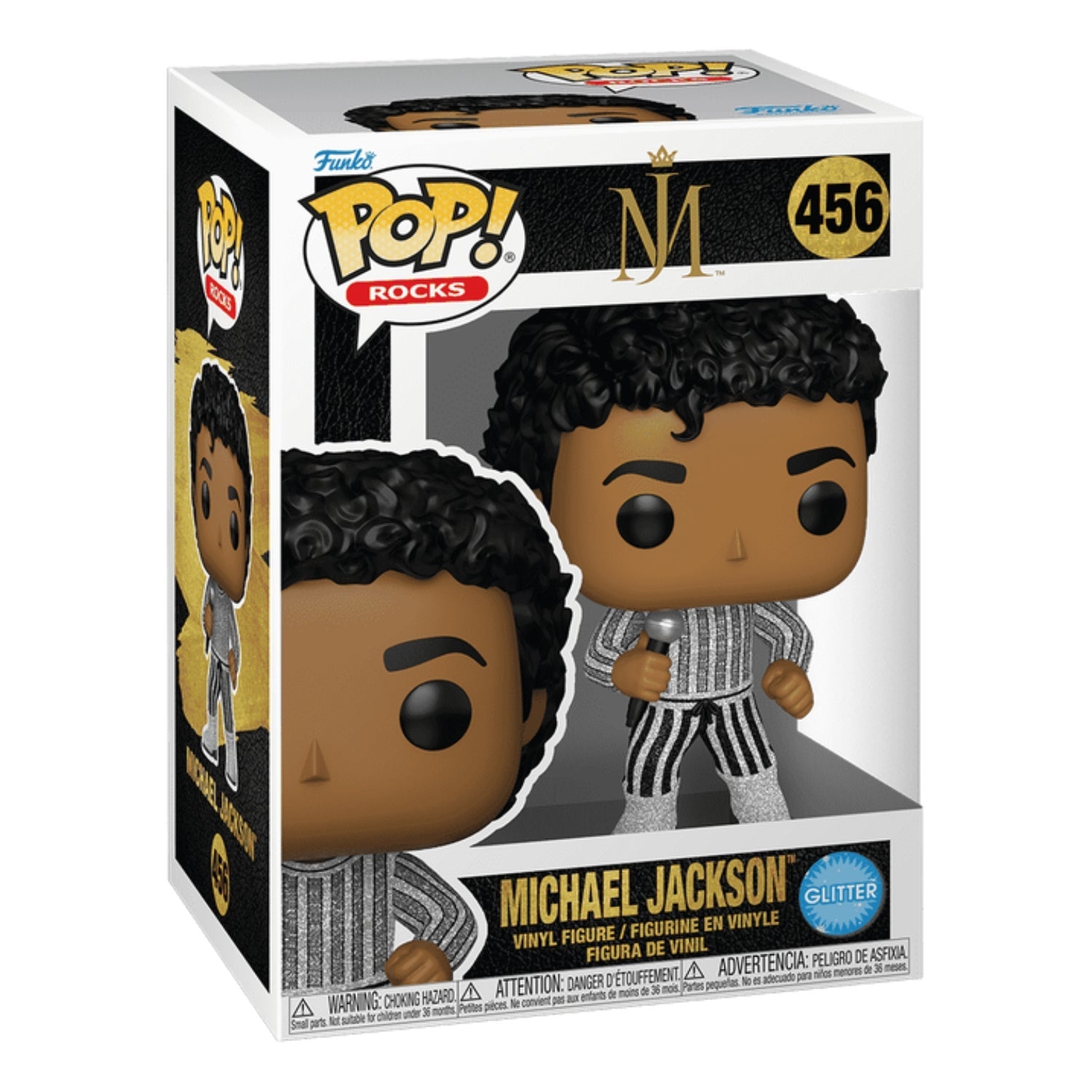 Funko Pop! Michael Jackson 456 Glitter Exclusive - Geek Plus
