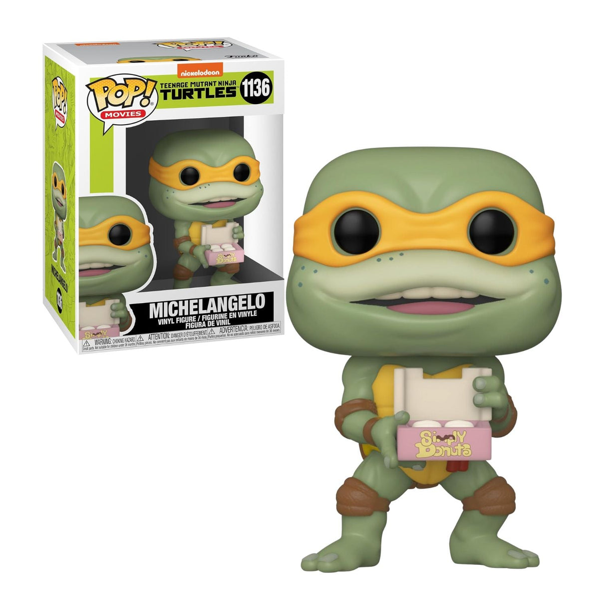Funko Pop! Michelangelo 1136 - As Tartarugas Ninja - Geek Plus