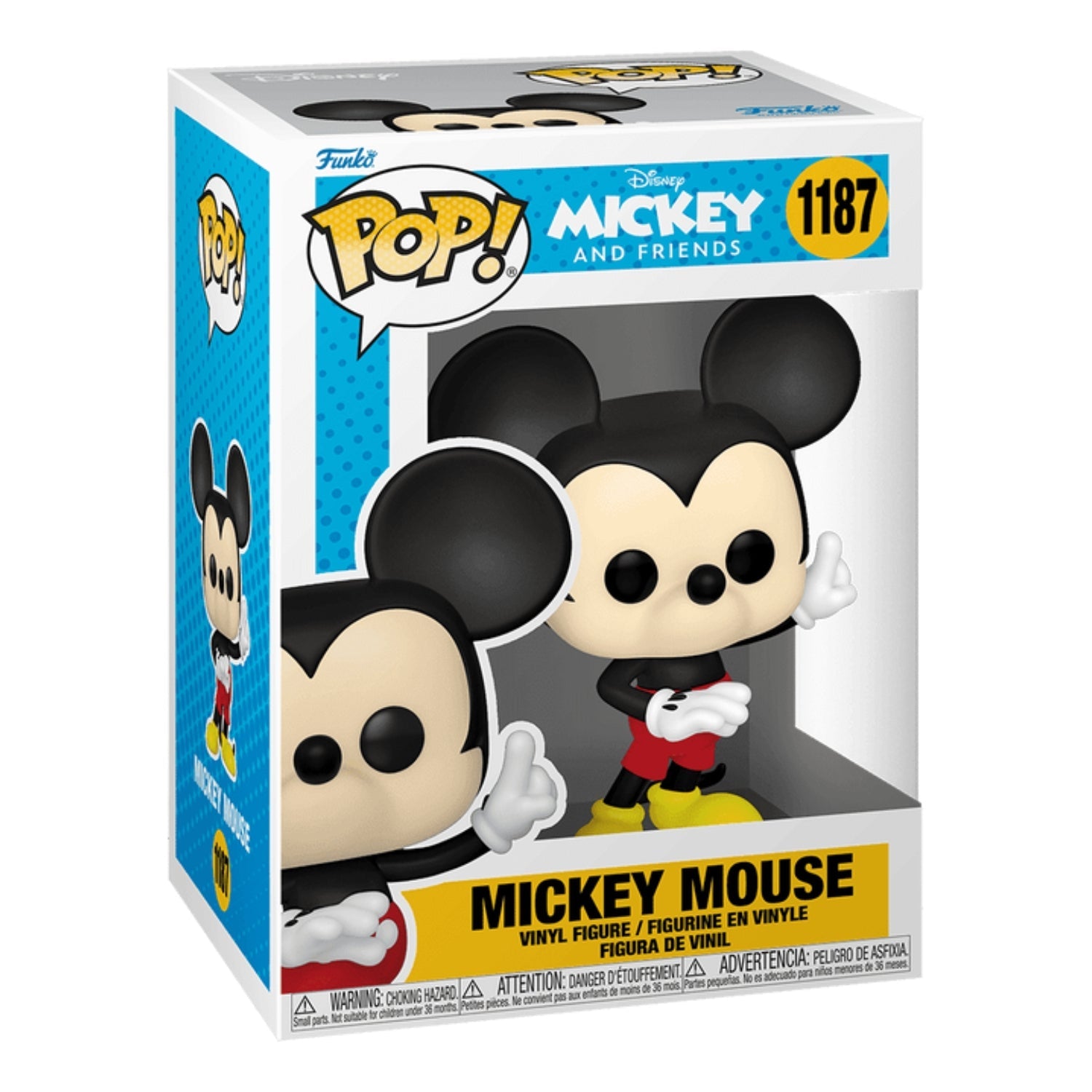 Funko Pop! Mickey Mouse 1187 - Disney Mickey e Amigos - Geek Plus