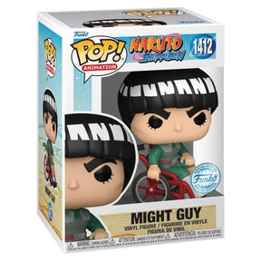Funko Pop! Might Guy Wheelchair (Cadeira de Rodas / Special Edition) 1412 - Naruto Shippuden - Geek Plus