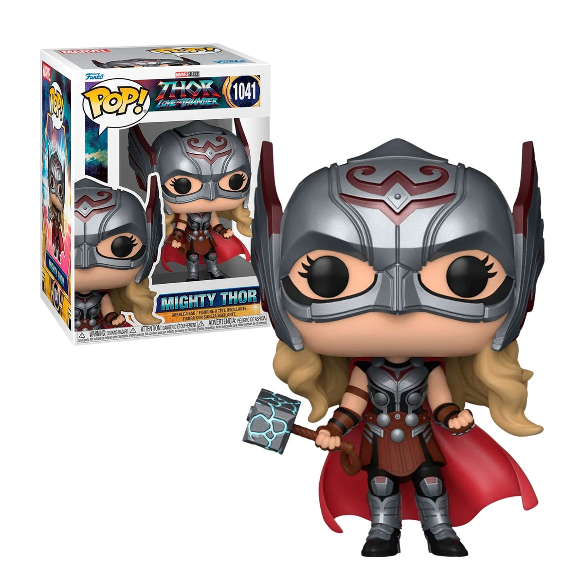 Funko Pop! Mighty Thor (Poderosa Thor) 1041 - Thor: Amor e Trovão - Geek Plus