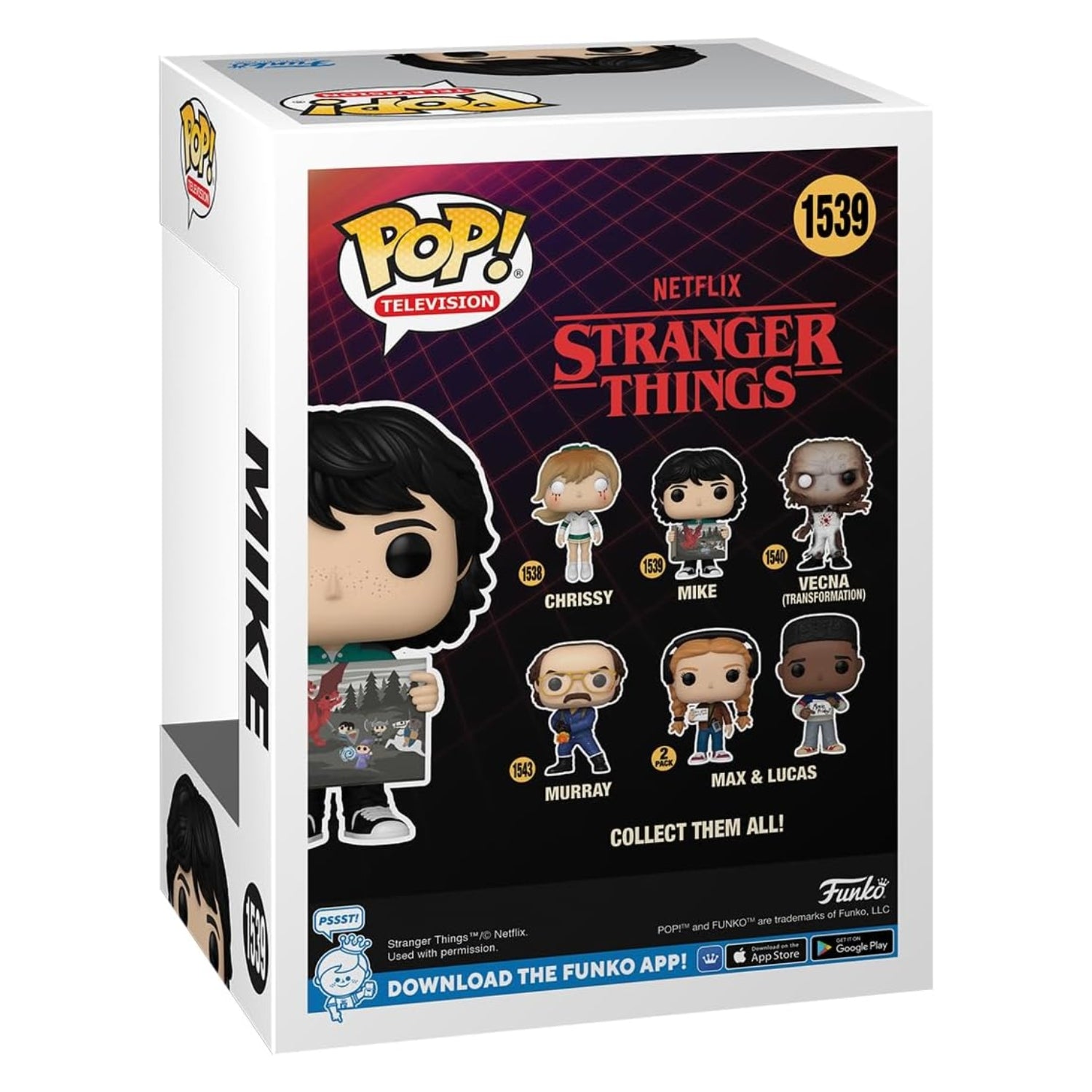 Funko Pop! Mike (Com a Pintura do Will) 1539 - Stranger Things - Geek Plus