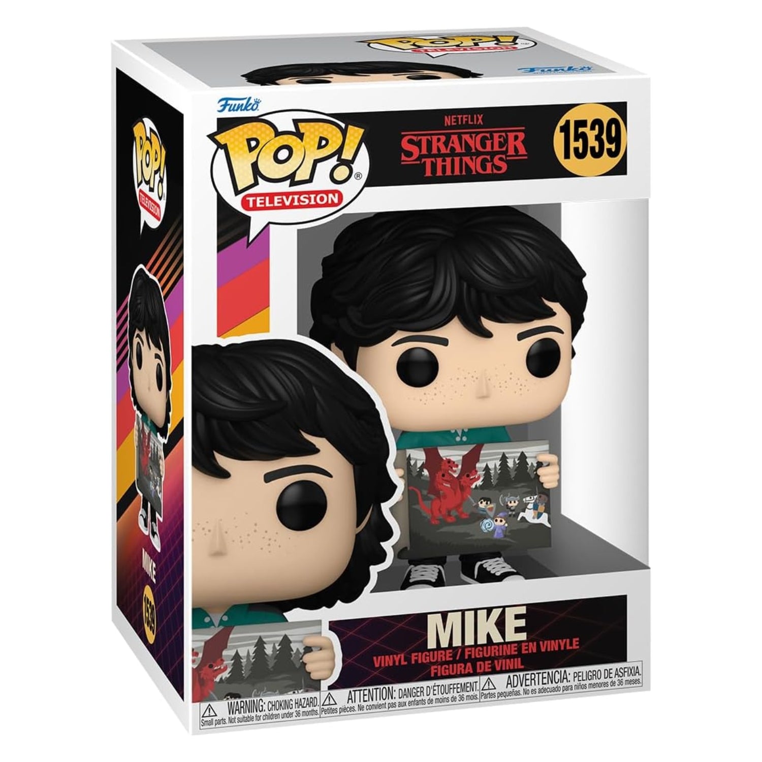 Funko Pop! Mike (Com a Pintura do Will) 1539 - Stranger Things - Geek Plus