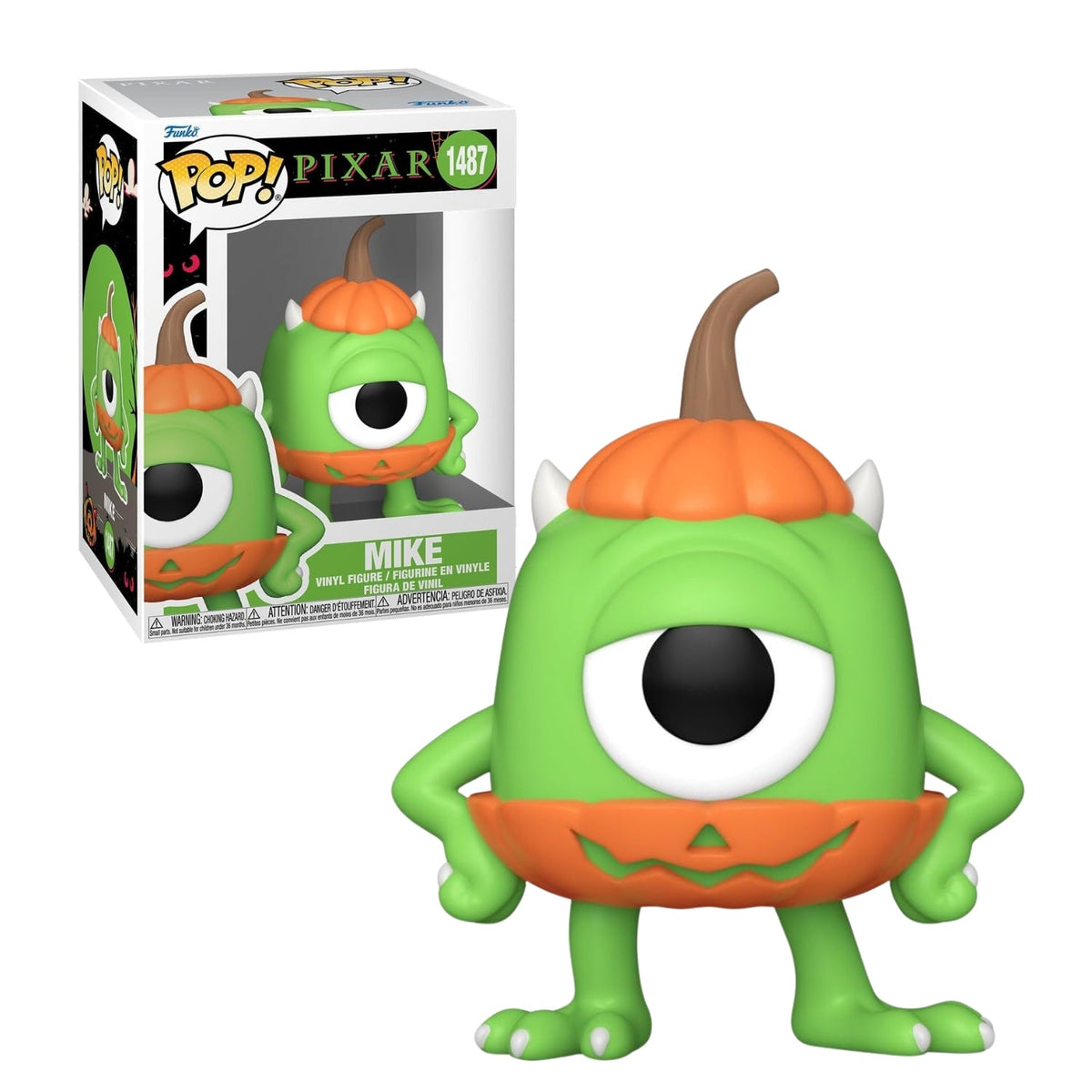 Funko Pop! Mike Halloween 1487 - Pixar Monstros S.A. - Geek Plus