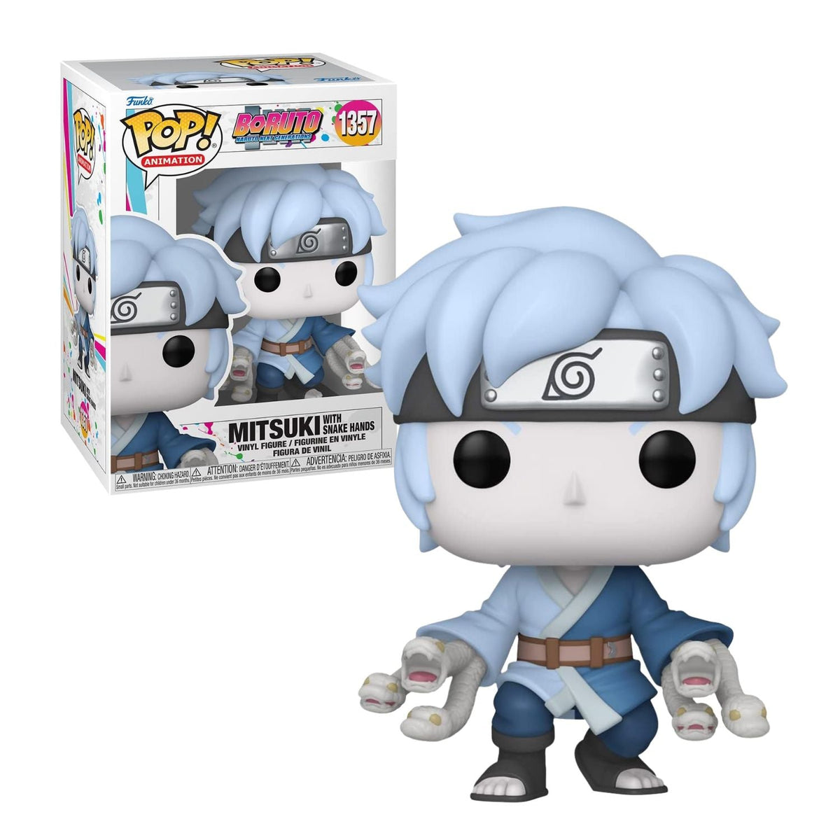 Funko Pop! Mitsuki with Snake Hands (Mãos de Cobra) 1357 - Boruto - Geek Plus