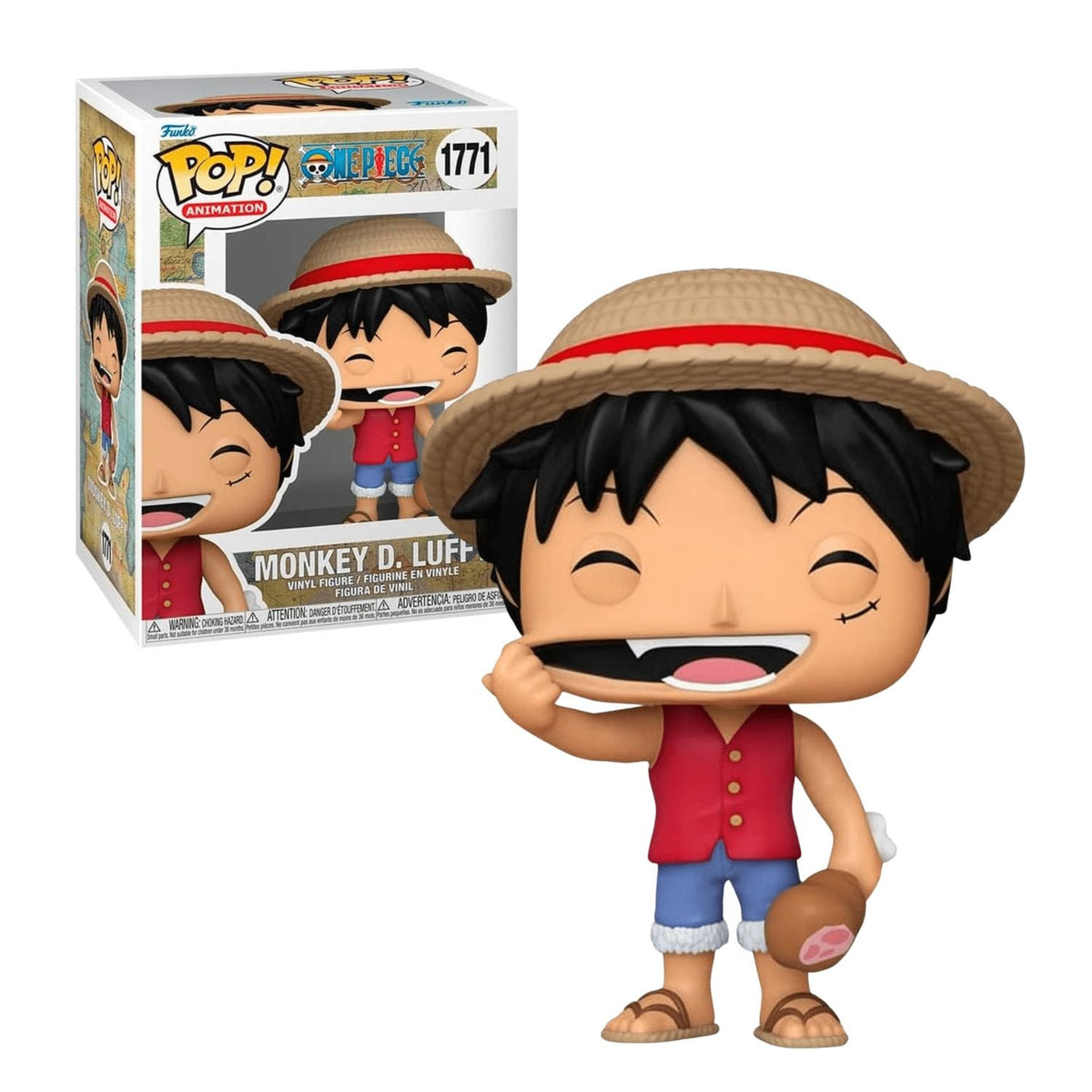 Funko Pop! Monkey D. Luffy 1771 - One Piece - Geek Plus