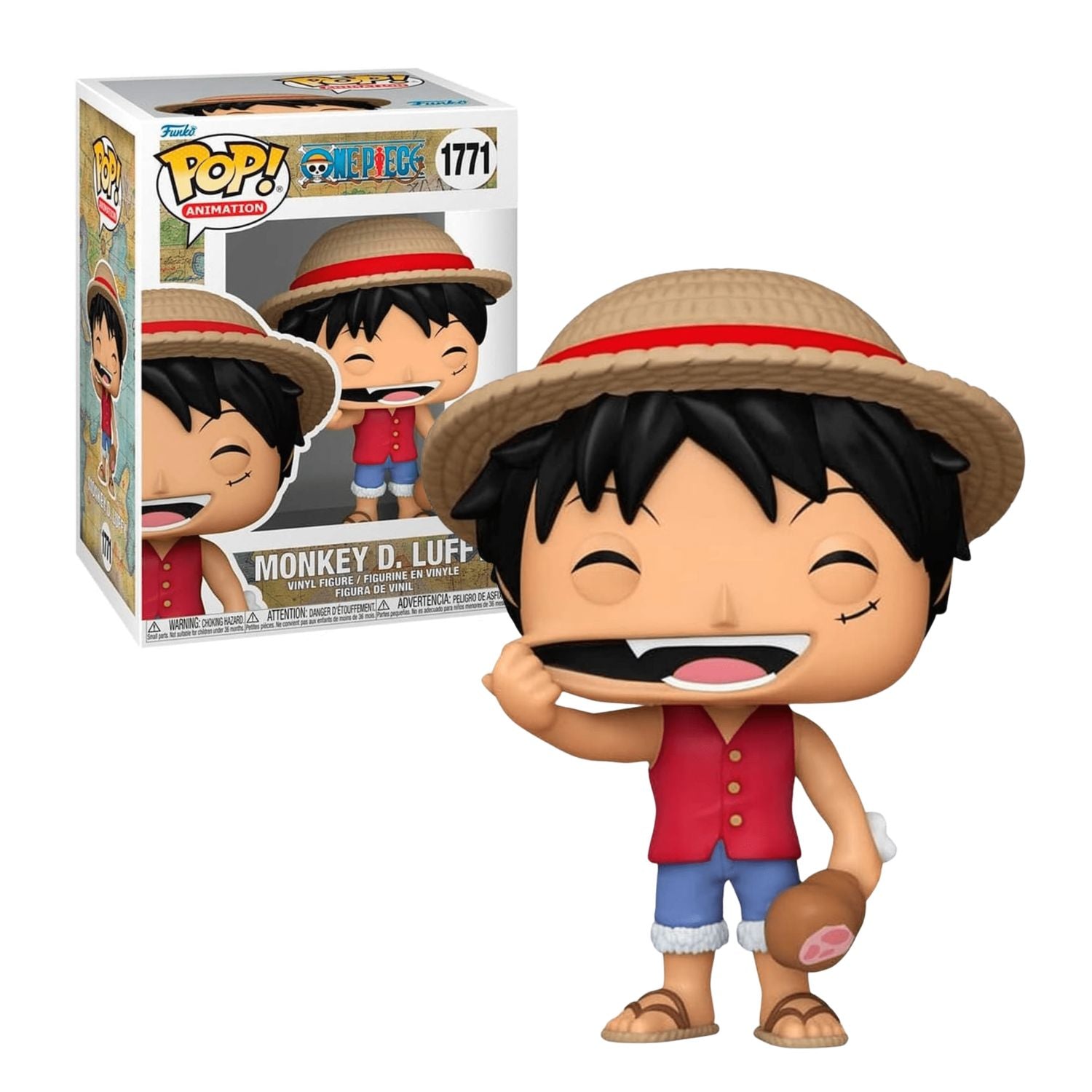 Funko Pop! Monkey D. Luffy 1771 - One Piece - Geek Plus