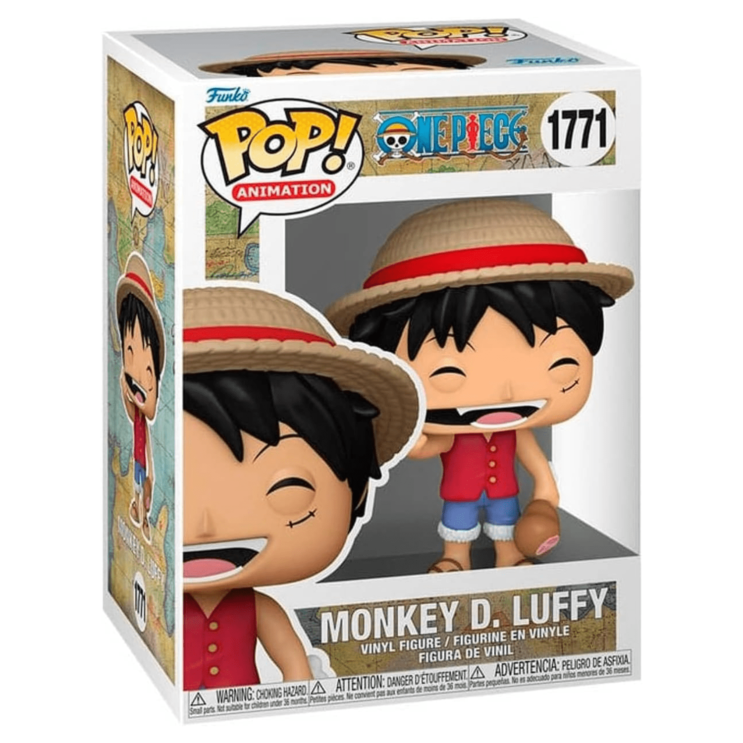 Funko Pop! Monkey D. Luffy 1771 - One Piece - Geek Plus