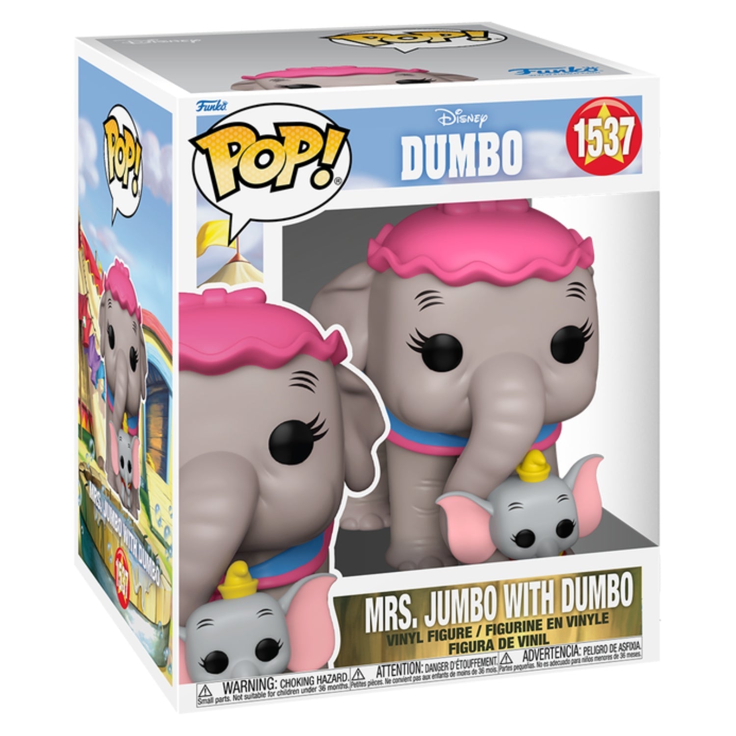 Funko Pop! Mrs. Jumbo with Dumbo 1537 Super Sized - Disney Dumbo - Geek Plus
