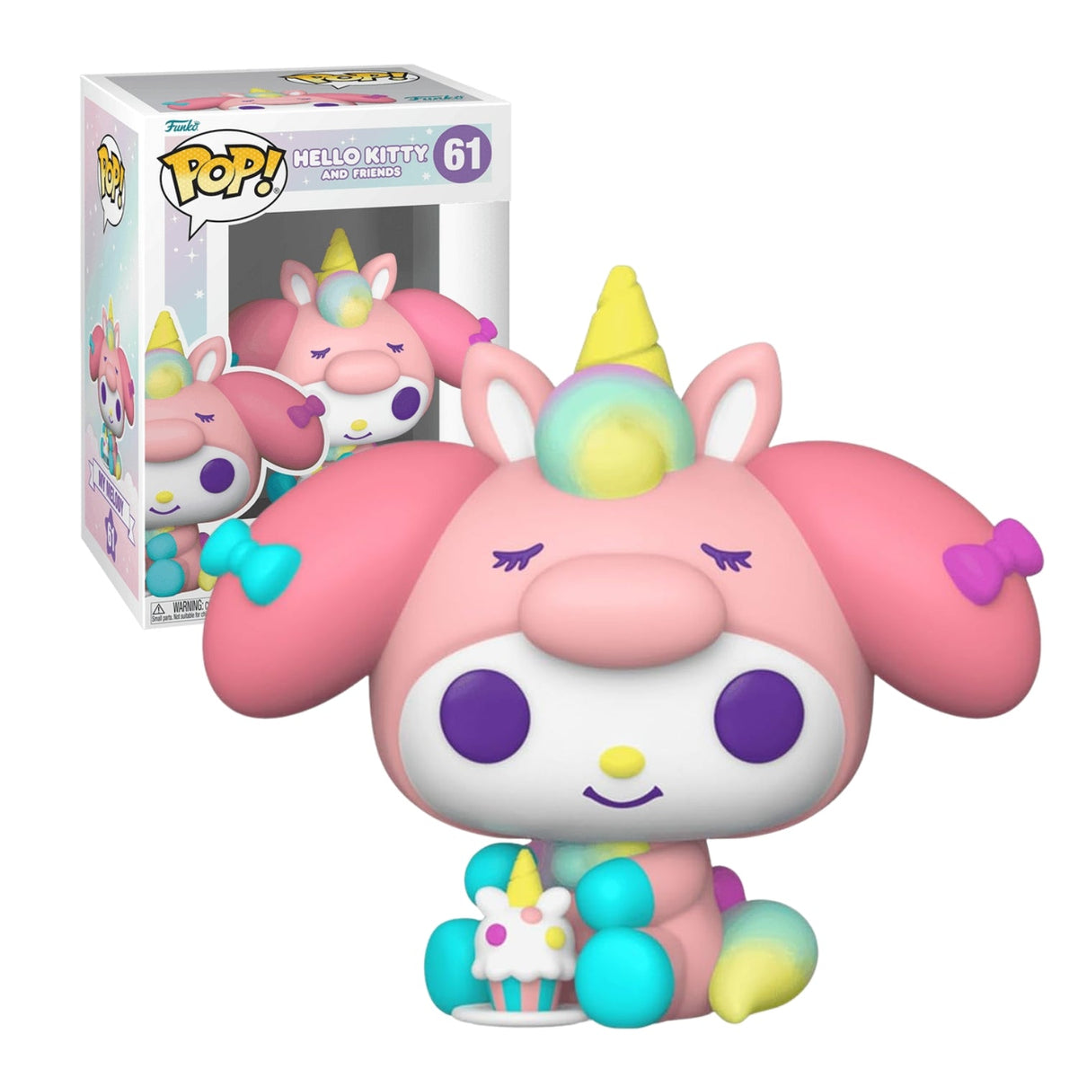 Funko Pop! My Melody Unicorn 61 - Hello Kitty And Friends - Geek Plus