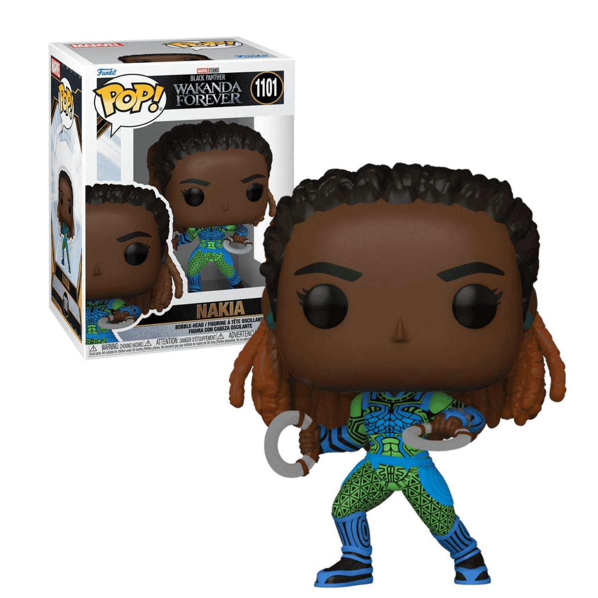 Funko Pop! Nakia 1101 - Marvel Pantera Negra - Geek Plus