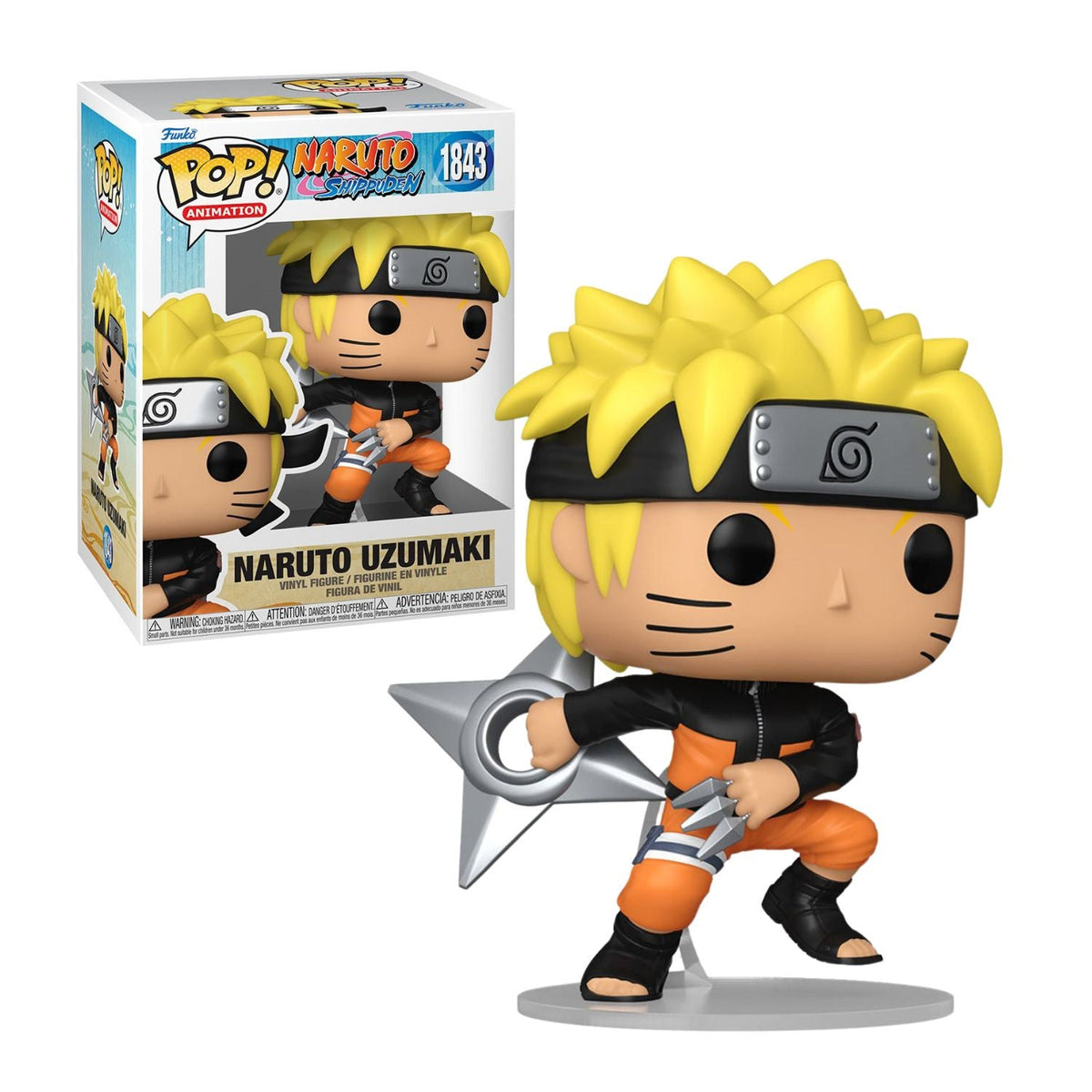 Funko Pop! Naruto Uzumaki 1843 - Naruto Shippuden - Geek Plus