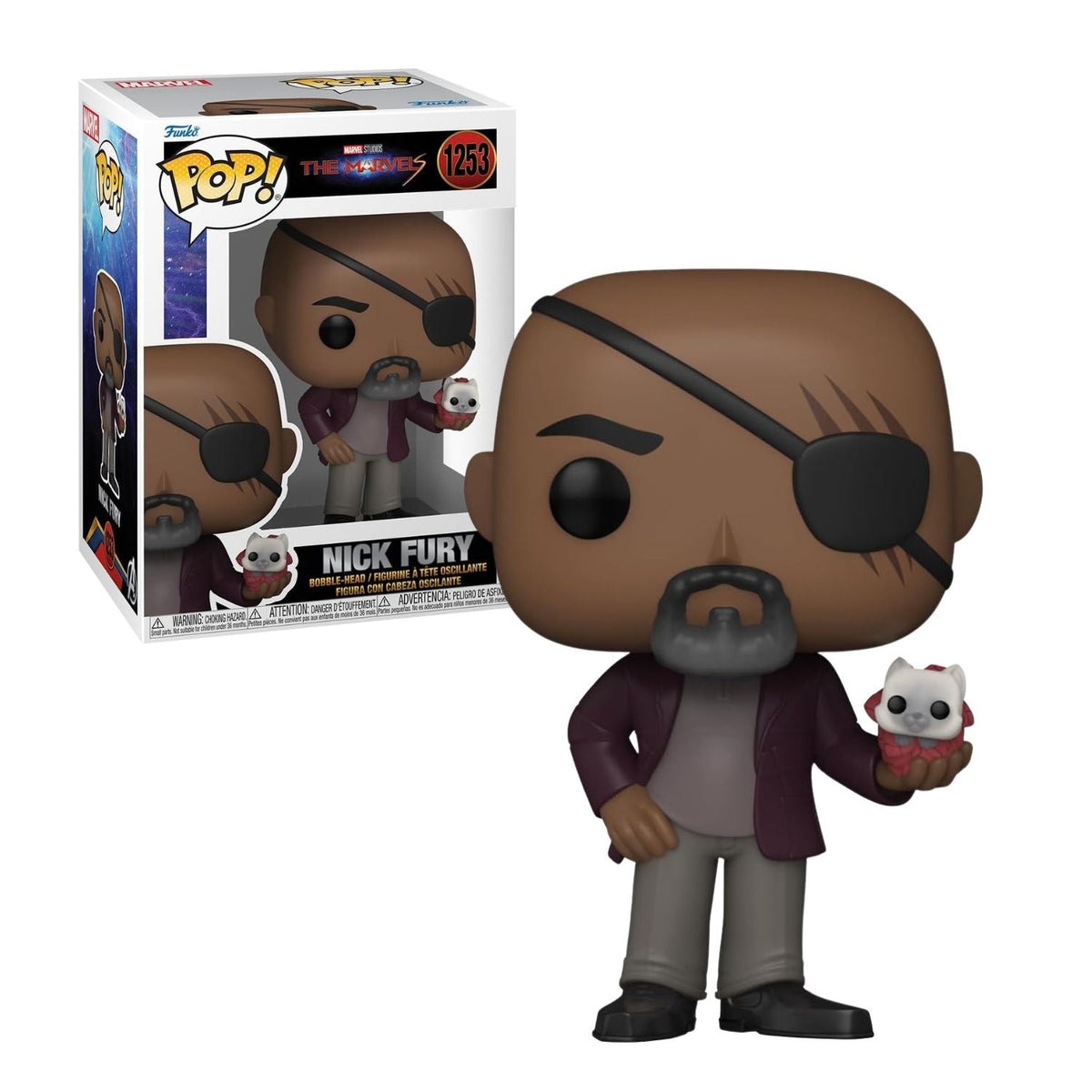 Funko Pop! Nick Fury 1253 - Marvel - Geek Plus