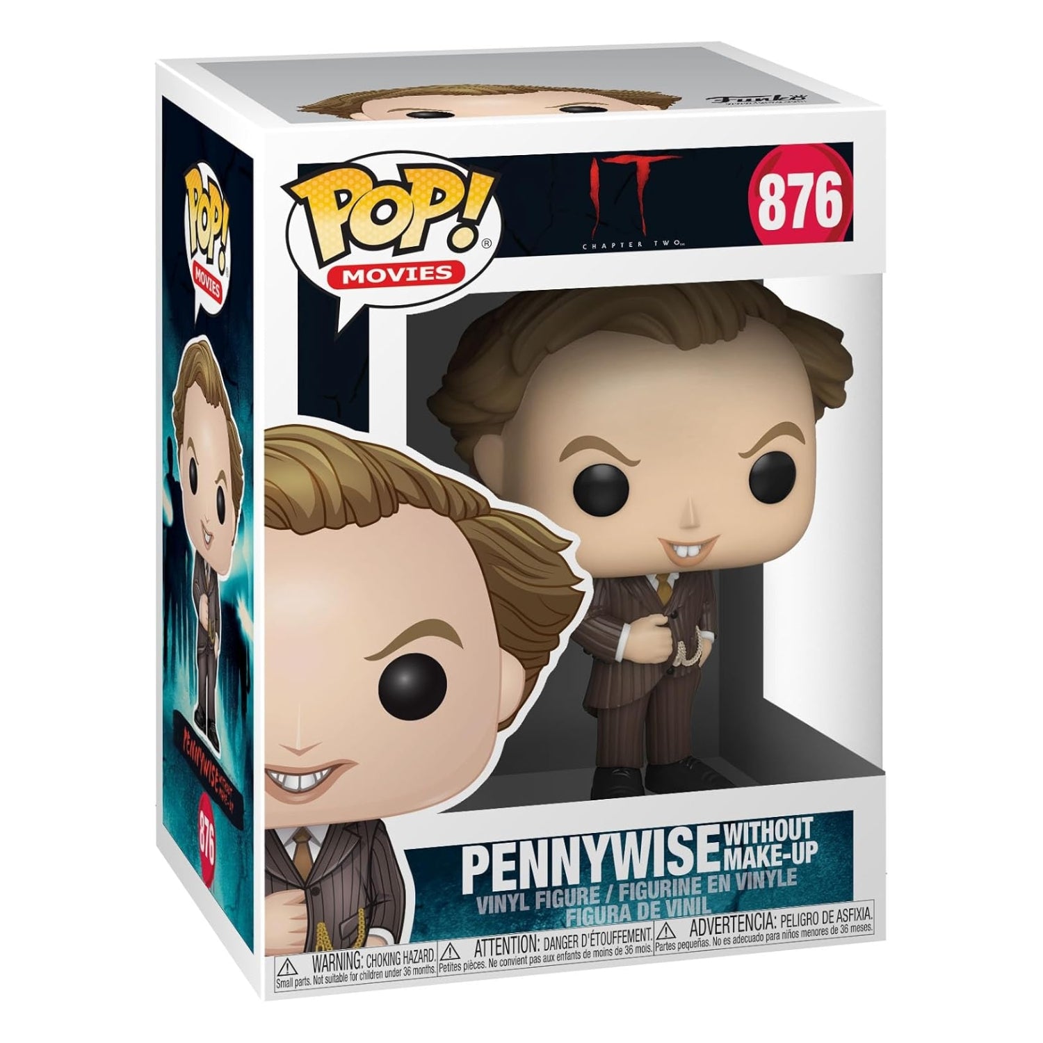 Funko Pop! Pennywise without Makeup (Sem Maquiagem) 876 - IT: A Coisa - Geek Plus