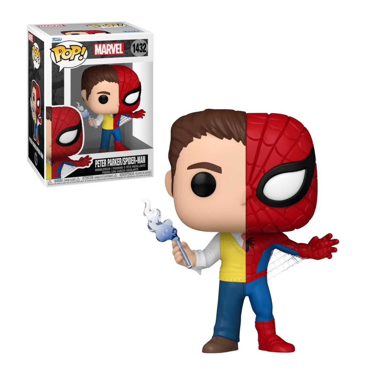 Funko Pop! Peter Parker/Spider - Man 1432 - Marvel Homem - Aranha - Geek Plus